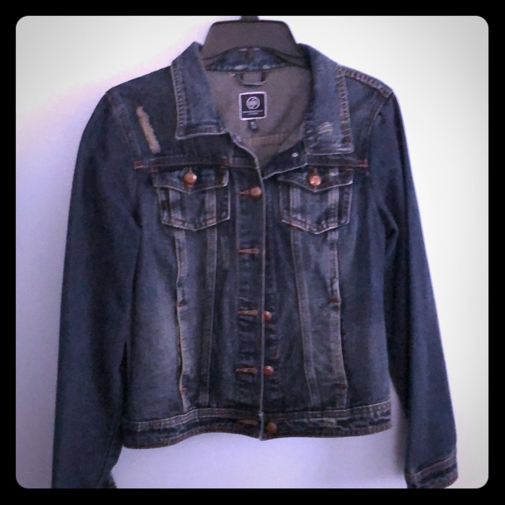 Blue Jean Jacket, juniors size XL